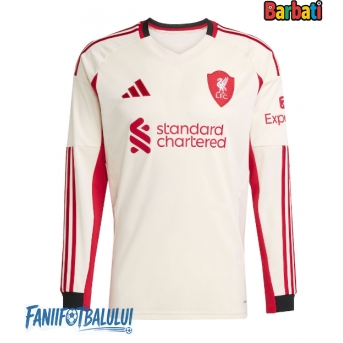 Liverpool Tricou Fotbal Replică 2025-26 Barbati Deplasare Mâneci Lungi
